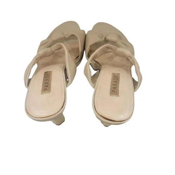 FREE WITH ANY PURCHASE - Parade Cream Women's Bow Sandals - Picture 3 of 5